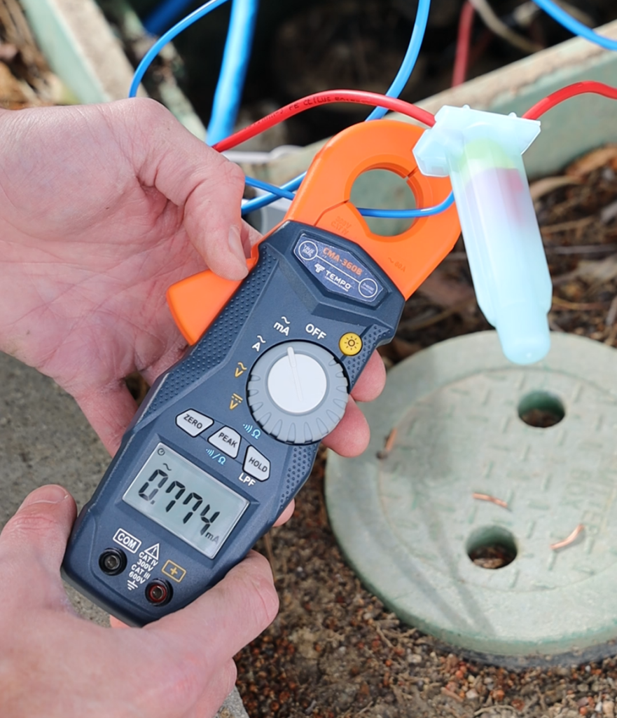 measuring solenoid resistance
